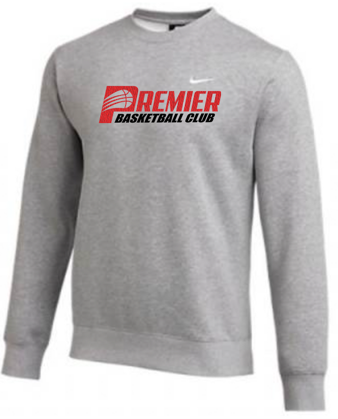 Premier Nike Crew Neck Sweatshirt Grey