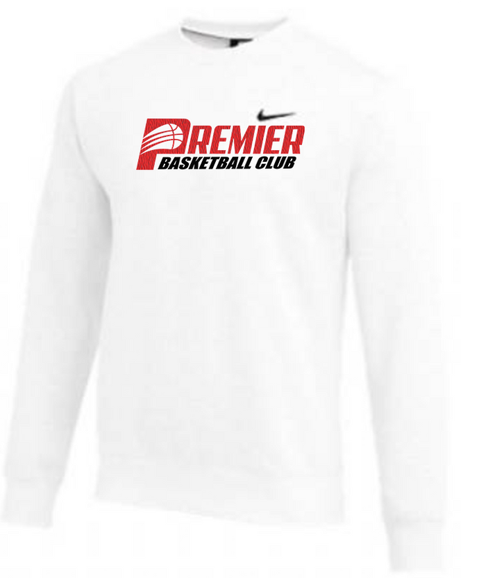 Premier Nike Crew Neck Sweatshirt White