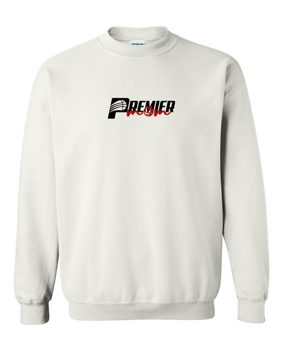 Premier Crew Neck Sweatshirt White